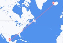 Flyreiser fra Toluca, Mexico til Reykjavík, Island