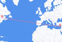 Vluchten van Quebec, Canada naar Larnaca, Cyprus