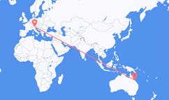 Flights from Proserpine, Australia to Bolzano, Italy