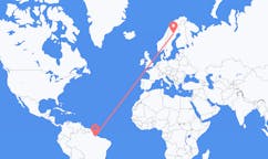 Flights from Belém, Brazil to Arvidsjaur, Sweden