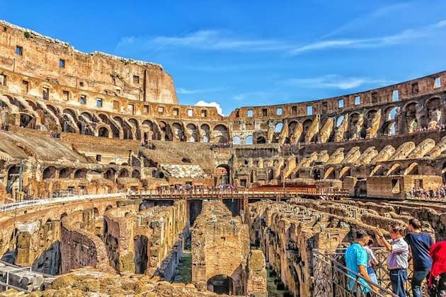 Spring køen over - Colosseum med Arena og Forum Romanum guidet tur