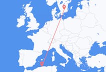 Flyrejser fra Algier, Algeriet til Växjö, Sverige