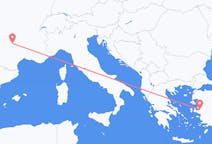 Fly fra Aurillac til Izmir