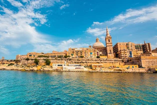 Privat 8 timers tur til Valletta, Marsaxlokk & Mdina fra Valletta (Hotel-cruise)
