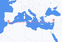 Flug frá Gíbraltar, Gíbraltar til Adana, Tyrklandi