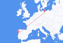 Flyrejser fra Porto, Portugal til Stettin, Polen