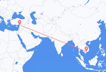 Flüge von Ho-Chi-Minh-Stadt, Vietnam nach Provinz Hatay, die Türkei