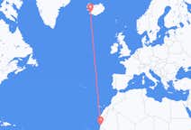 Loty z Nawakszut w Mauretanii do Reykjaviku na Islandii