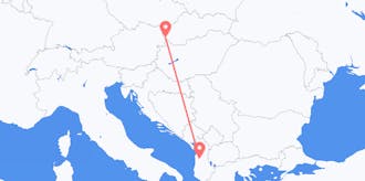 Flights from Slovakia to Albania