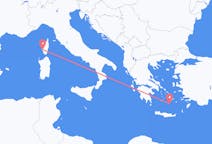 Flights from Ajaccio, France to Santorini, Greece