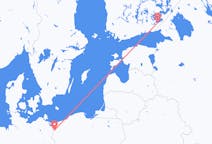 Flyg från Szczecin till Villmanstrand
