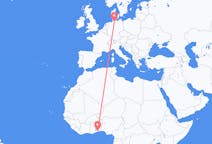 Flyrejser fra Lomé, Togo til Hamborg, Tyskland