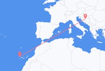 เที่ยวบิน จาก บันยาลูกา, บอสเนียและเฮอร์เซโกวีนา ไปยัง La Palma, สเปน