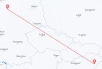 Flyg från Debrecen, Ungern till Hannover, Tyskland