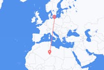 Flights from Djanet, Algeria to Szczecin, Poland