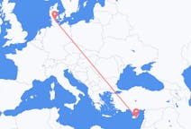 Flights from Larnaca to Sønderborg