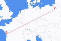 Flights from La Rochelle, France to Szymany, Szczytno County, Poland
