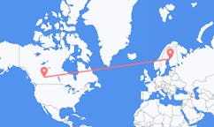 Flights from Edmonton to Kokkola