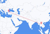 Flyrejser fra Loei-provinsen, Thailand til Istanbul, Tyrkiet