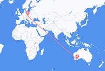 Flyg från Esperance, Australien till Brno, Tjeckien