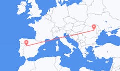 Flights from Salamanca to Bacau