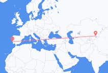 Flights from Almaty to Lisbon