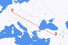 Flyreiser fra Diyarbakir, til Frankfurt