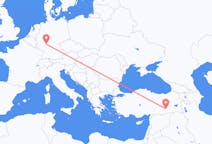 Flyreiser fra Diyarbakir, Tyrkia til Frankfurt, Tyskland