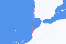 Vluchten van Essaouira, Marokko naar Lissabon, Portugal