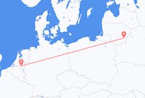 Vluchten van Eindhoven, Nederland naar Vilnius, Litouwen