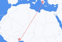 Flights from Lomé to Kalamata