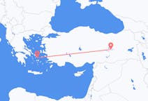 Vols depuis la ville de Mykonos vers la ville d'Elazığ