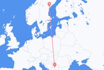 Flights from Kraljevo, Serbia to Kramfors Municipality, Sweden