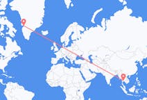 Flyreiser fra Bangkok, Thailand til Ilulissat, Grønland