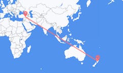 Flyg från Napier, Nya Zeeland till Mardin