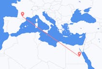 Flyrejser fra Luxor, Egypten til Toulouse, Frankrig