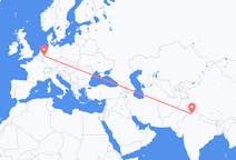 Flyreiser fra Chandigarh, India til Düsseldorf, Tyskland