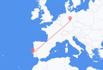 Vluchten van Erfurt, Duitsland naar Lissabon, Portugal