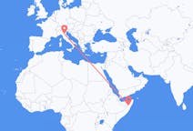 出发地 索马里出发地 加罗目的地 意大利博洛尼亚的航班