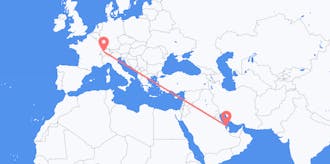 Flyrejser fra Bahrain til Schweiz