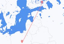 Flyreiser fra Łódź, Polen til Villmanstrand, Finland