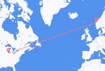 Flights from Chicago, the United States to Sandane, Norway