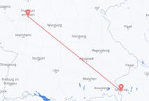 Flights from Frankfurt, Germany to Salzburg, Austria