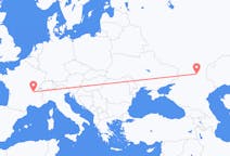 Flights from Volgograd, Russia to Lyon, France