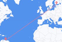 Flights from Caracas to Helsinki
