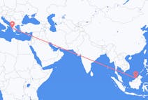出发地 马来西亚出发地 美里目的地 希腊普雷韋扎的航班