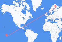 Flüge von Rangiroa, Französisch-Polynesien nach Kuusamo, Finnland
