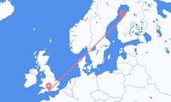 Flights from Bournemouth, the United Kingdom to Kokkola, Finland