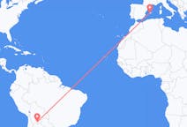 Flights from Tarija, Bolivia to Palma de Mallorca, Spain