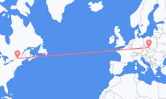 美国出发地 普拉茨堡 (纽约州)飞往美国目的地 俄斯特拉发的航班